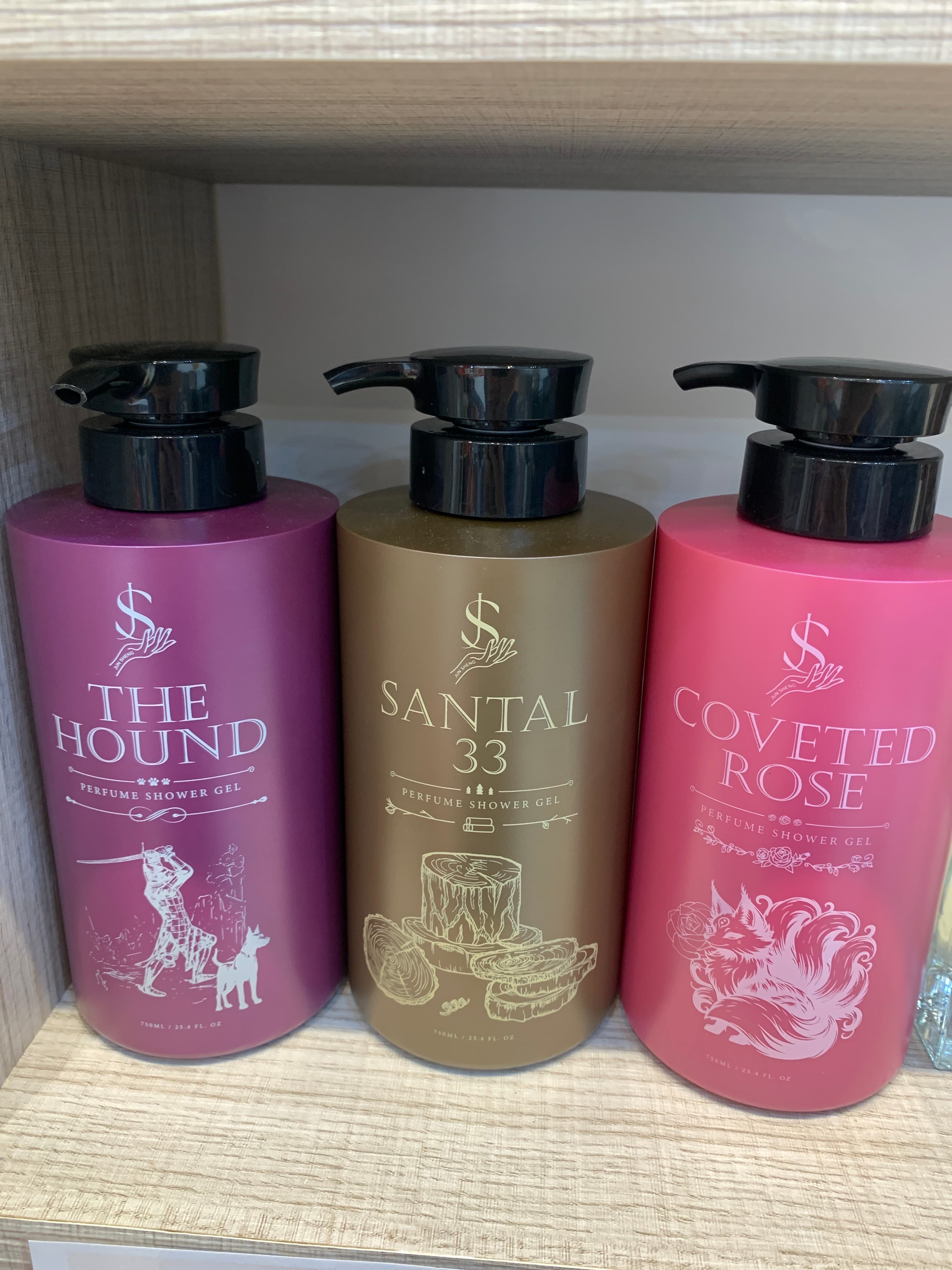 香水沐浴露750ml